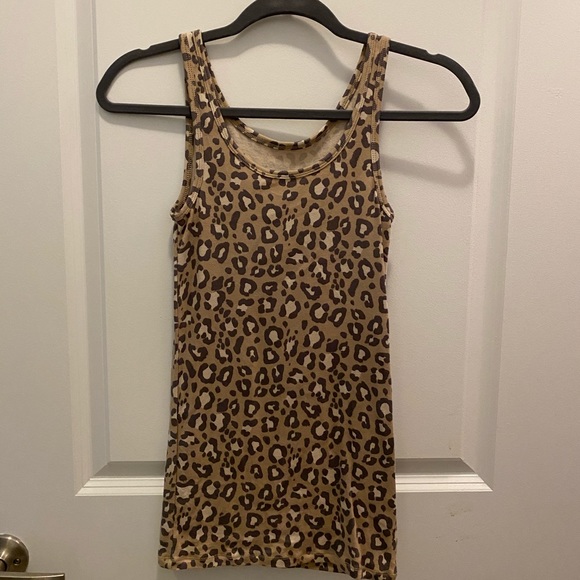 Leopard Print Tank - Picture 1 of 2
